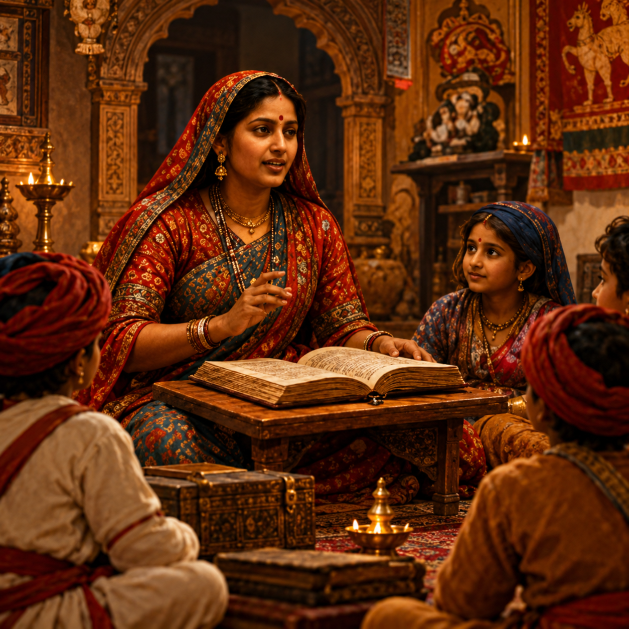 अमृतादेवी की कथा (लोकशैली)