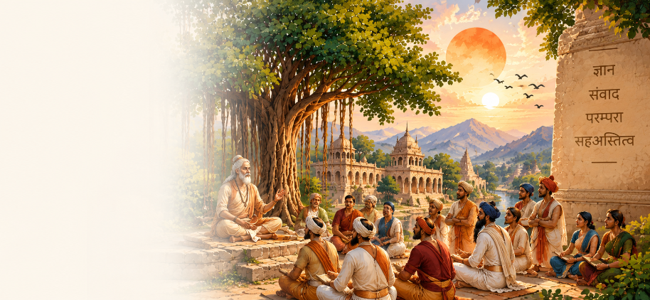 Bharat Civilisation Illustration